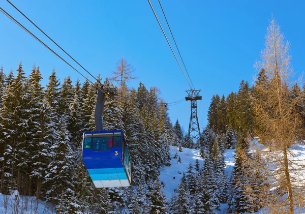 高山滑雪度假村坏 hofgastein-奥地利 — 图库照片