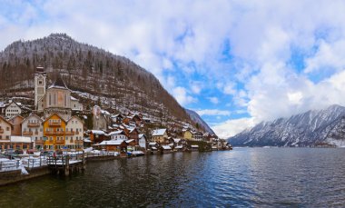 Göl - salzburg Avusturya hallstatt Köyü