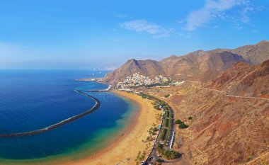 plaj teresitas Tenerife - Kanarya Adaları