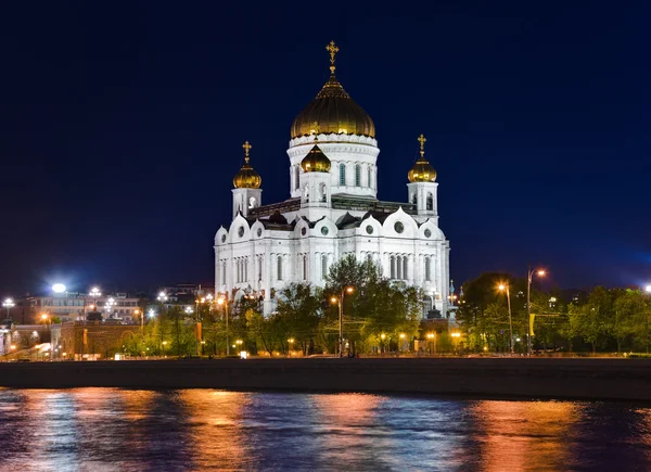 Igreja de cristo o salvador em moscow — Fotografia de Stock