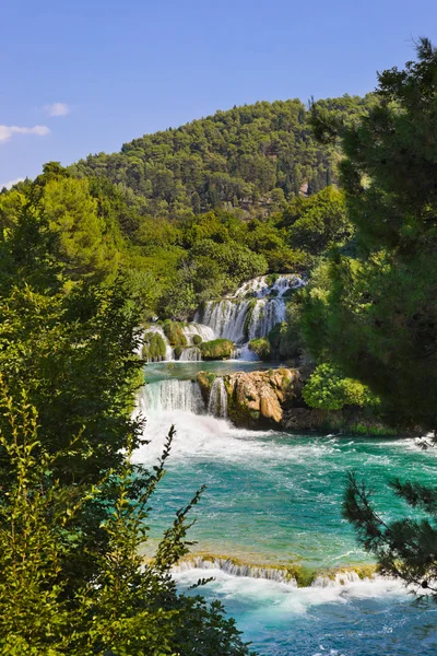 Şelale krka Hırvatistan — Stok fotoğraf