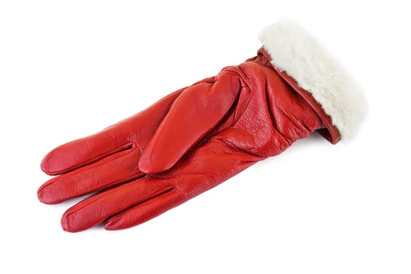 Roter Handschuh — Stockfoto