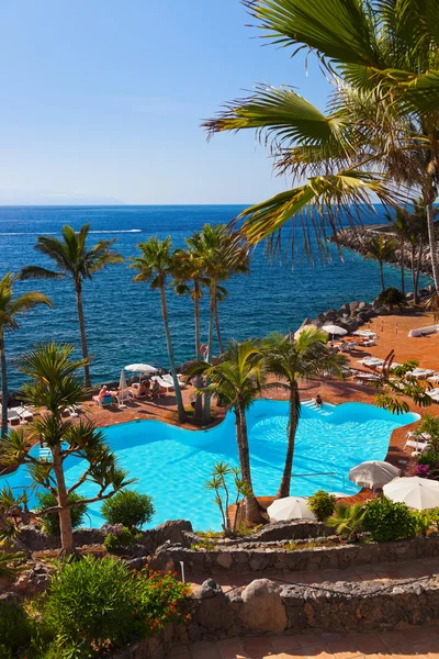 Piscină pe insula Tenerife - Canary — Fotografie, imagine de stoc