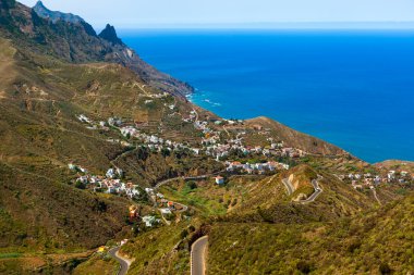 köy taganana tenerife adasında - Kanarya
