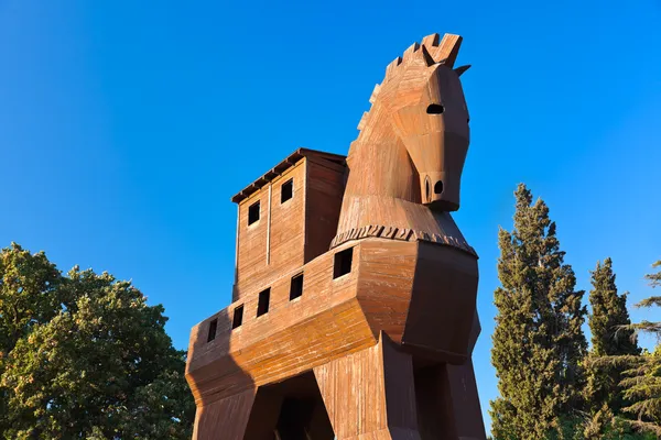 Trojan Horse - Troy Turkey — Stock Photo, Image