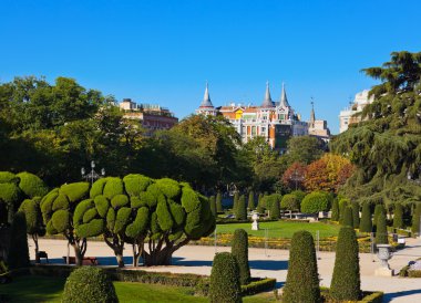 Park madrid İspanya hoş geri çekilme