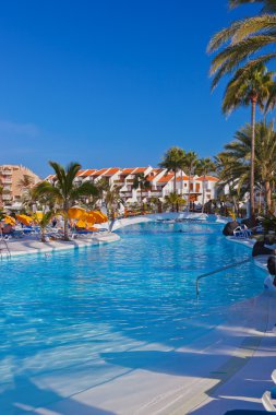 tenerife adasındaki su havuzu