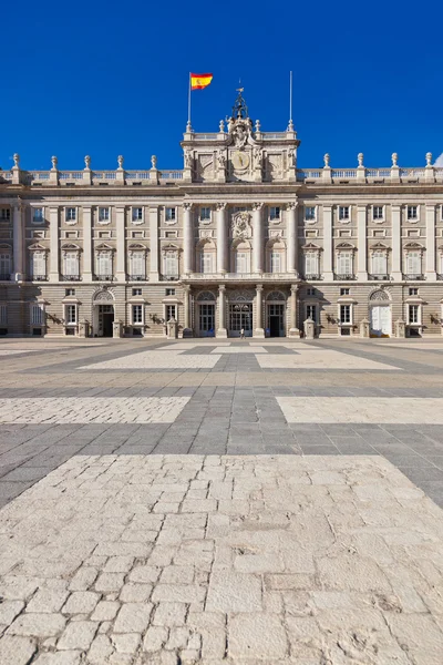 Koninklijk Paleis in madrid Spanje — Stockfoto