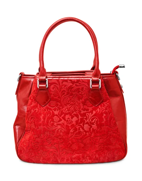 Red hand bag — Stock Photo, Image
