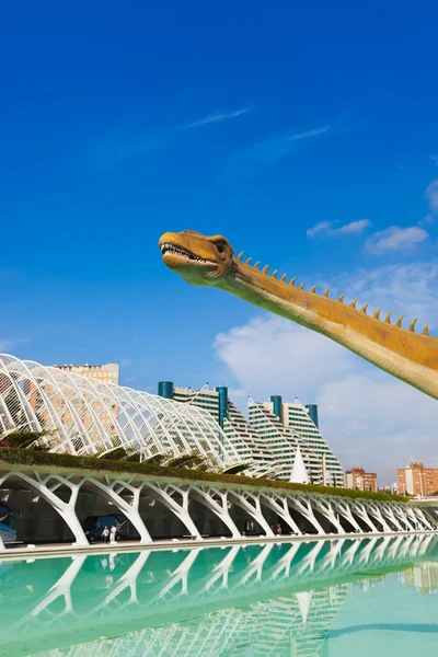 Ciudad de las Artes y las Ciencias - Valencia España —  Fotos de Stock