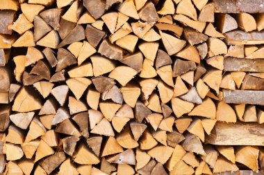 yakacak odun günlükleri ahşap arka plan