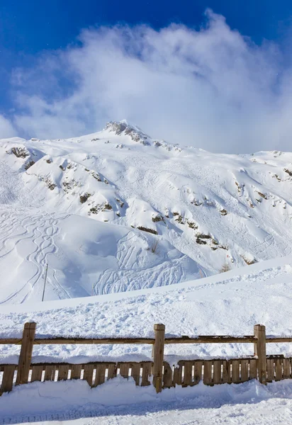 Mountains ski resort Kaprun Austria — Stock Photo, Image