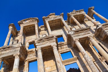 Efes Türkiye'deki antik celsius Kütüphane