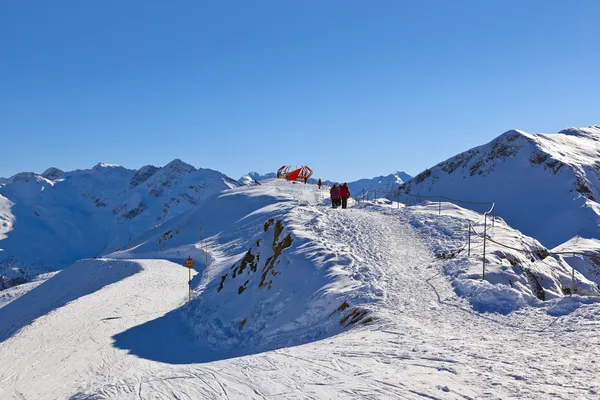 Skigebied Bad Gastein - Oostenrijk — Stockfoto