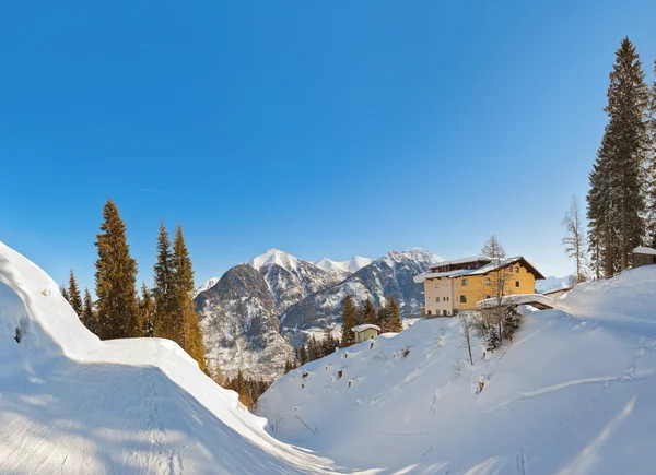 Góry ski resort bad hofgastein - austria — Zdjęcie stockowe