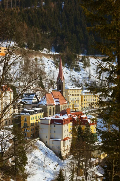 Góry ski resort bad gastein, austria — Zdjęcie stockowe