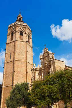Basilica Cathedral - Valencia Spain clipart
