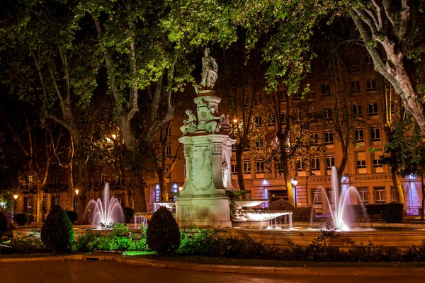 Fontein in madrid — Stockfoto