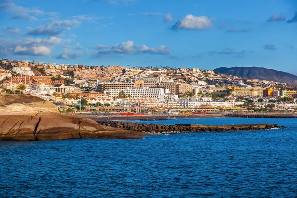 Praia Las Americas na ilha de Tenerife - Canário — Fotografia de Stock