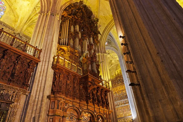 Καθεδρικό ναό la giralda Σεβίλλη Ισπανίας — Φωτογραφία Αρχείου