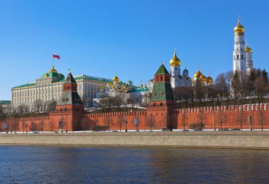 moskova'da kremlin (Rusya)