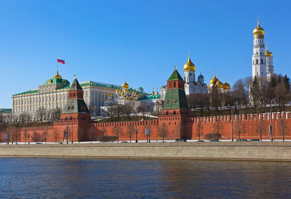 Moskova'da kremlin (Rusya) — Stok fotoğraf