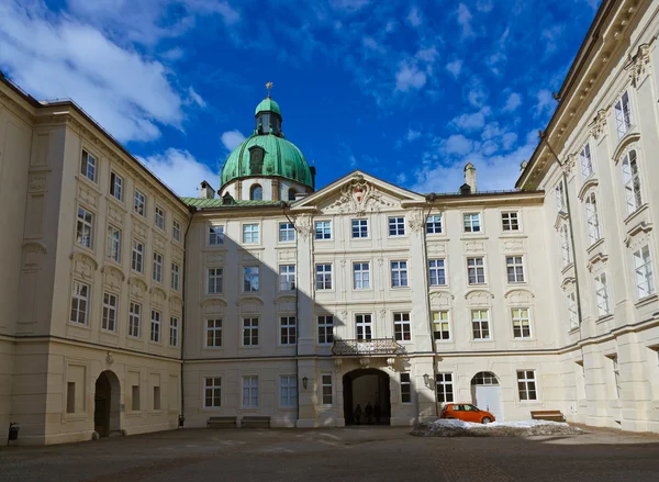 Královský palác v Rakousku innsbruck — Stock fotografie