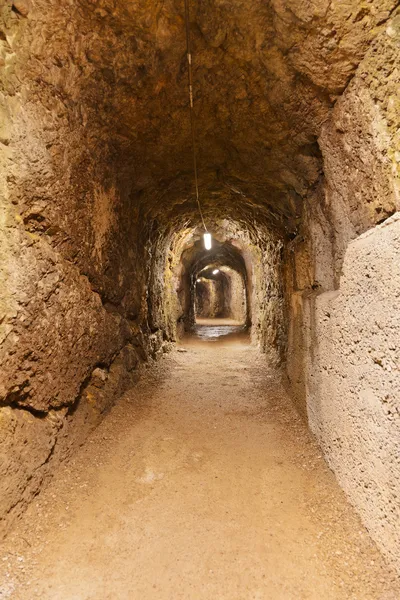 Secret tunnel in Castle Kufstein - Austria — Stock Photo, Image