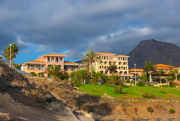 Stranden las americas på Teneriffa - kanariefågel — Stockfoto