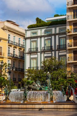 valencia İspanya Turia Çeşmesi