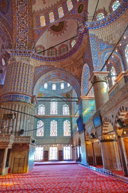 Camii iç istanbul Türkiye