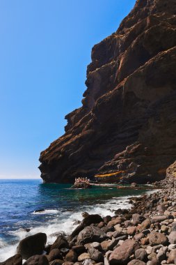 plaj masca tenerife adasında - Kanarya