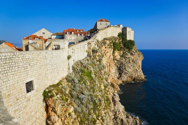 Cidade Dubrovnik em Croácia — Fotografia de Stock