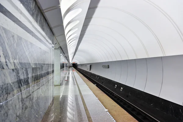 Metro metrostation in Moskou — Stockfoto