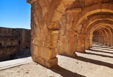 eski amfitiyatro aspendos, antalya, Türkiye