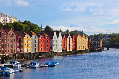 Cityscape Trondheim, Norveç