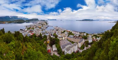 alesund, Norveç Panoraması