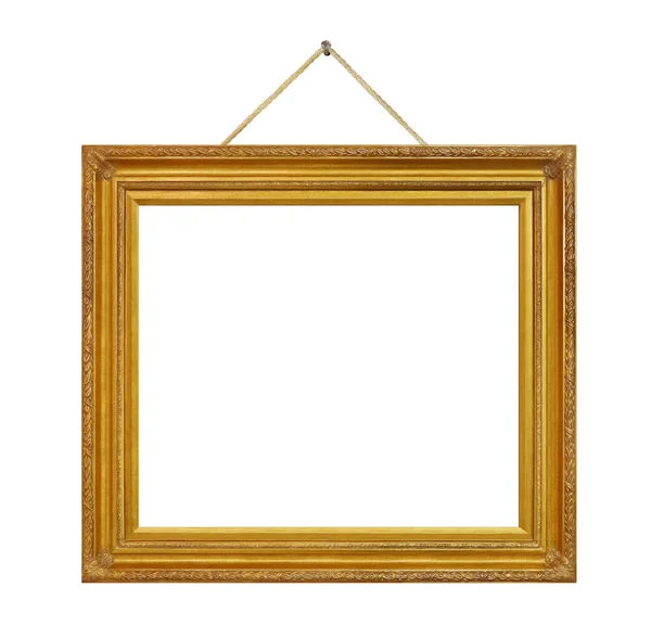 Retro frame op tekenreeks — Stockfoto