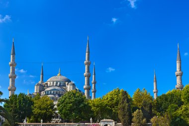 İstanbul 'daki Mavi Cami Türkiye