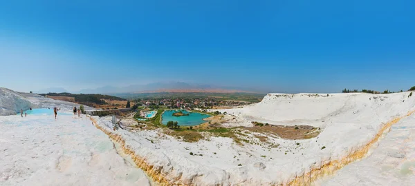 Pamukkale Turkey panorama — Stock Photo, Image