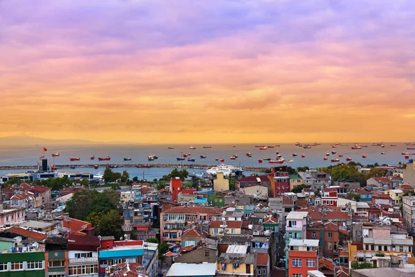 Istanbul sunset — Stock Photo, Image