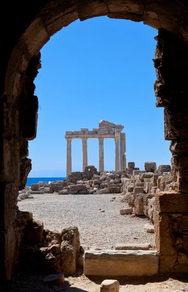 Alte Ruinen in der Seite, Türkei — Stockfoto