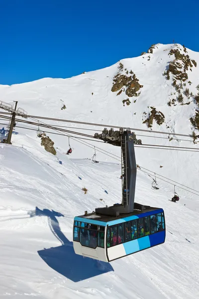 Βουνά σκι θέρετρο bad hofgastein - Αυστρία — Φωτογραφία Αρχείου