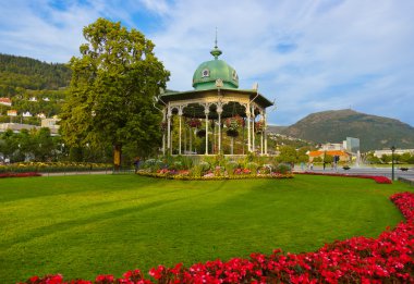Cityscape Bergen - Norveç