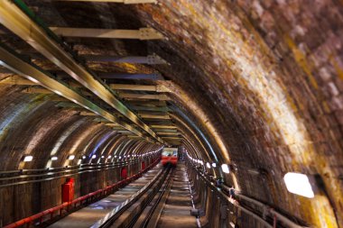 istanbul Türkiye'de galata Hill Metro