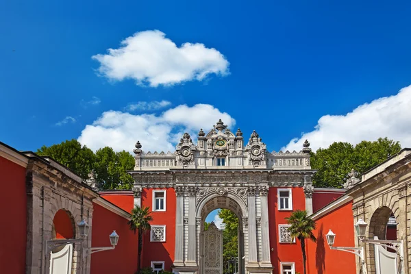 Palais dolmabahce à la dinde d'Istanbul — Photo