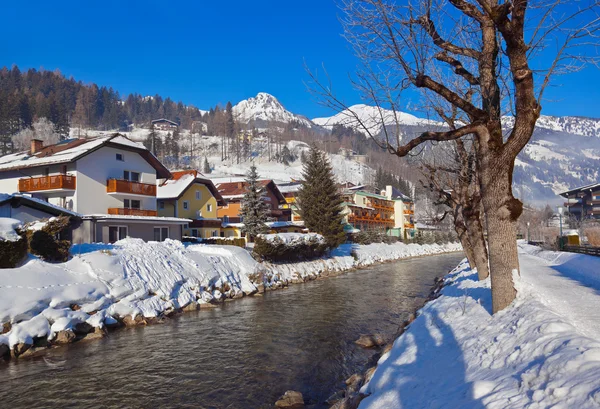 Comprensorio sciistico di montagna Bad Hofgastein - Austria — Foto Stock