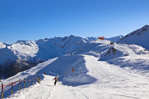 Skigebied Bad Gastein - Oostenrijk — Stockfoto