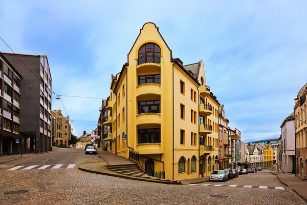 Cidade de Alesund - Noruega — Fotografia de Stock