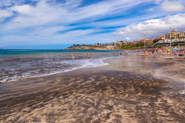 Tenerife adasındaki sahil - Kanarya